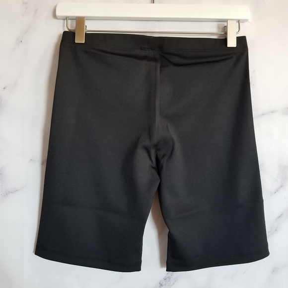 THEORY Black Biker Shorts Medium - Picture 5 of 13